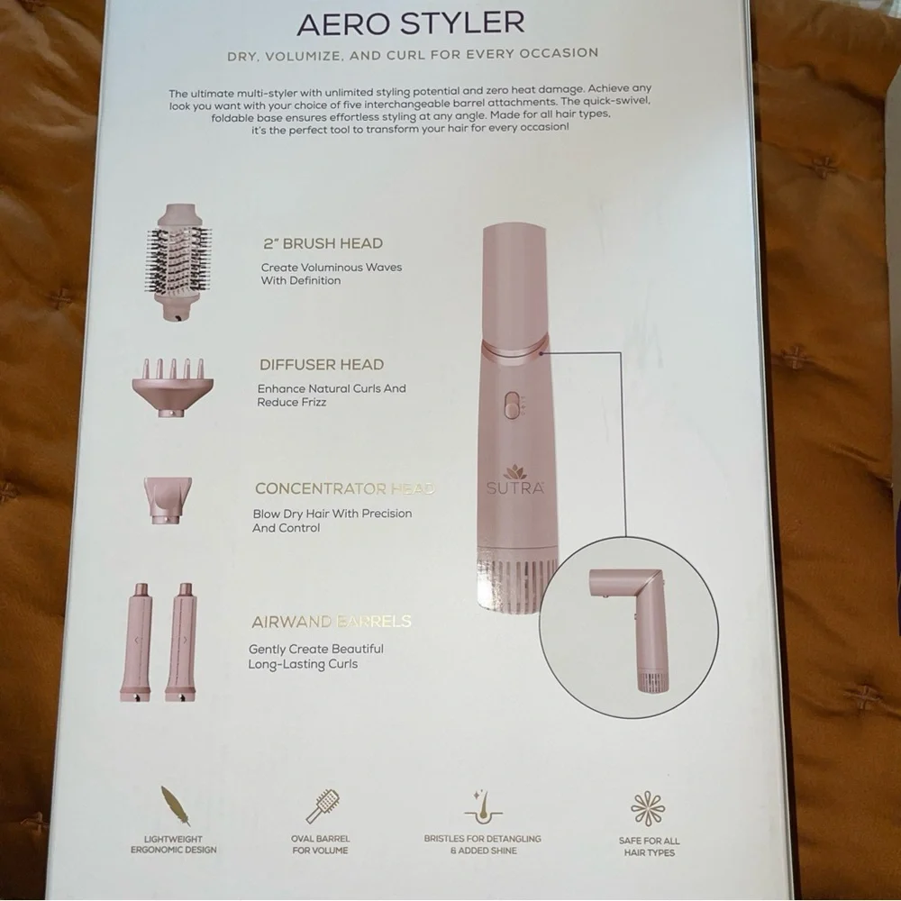 Pink and Gold Hair Styling Essentials - Picture 4 of 5